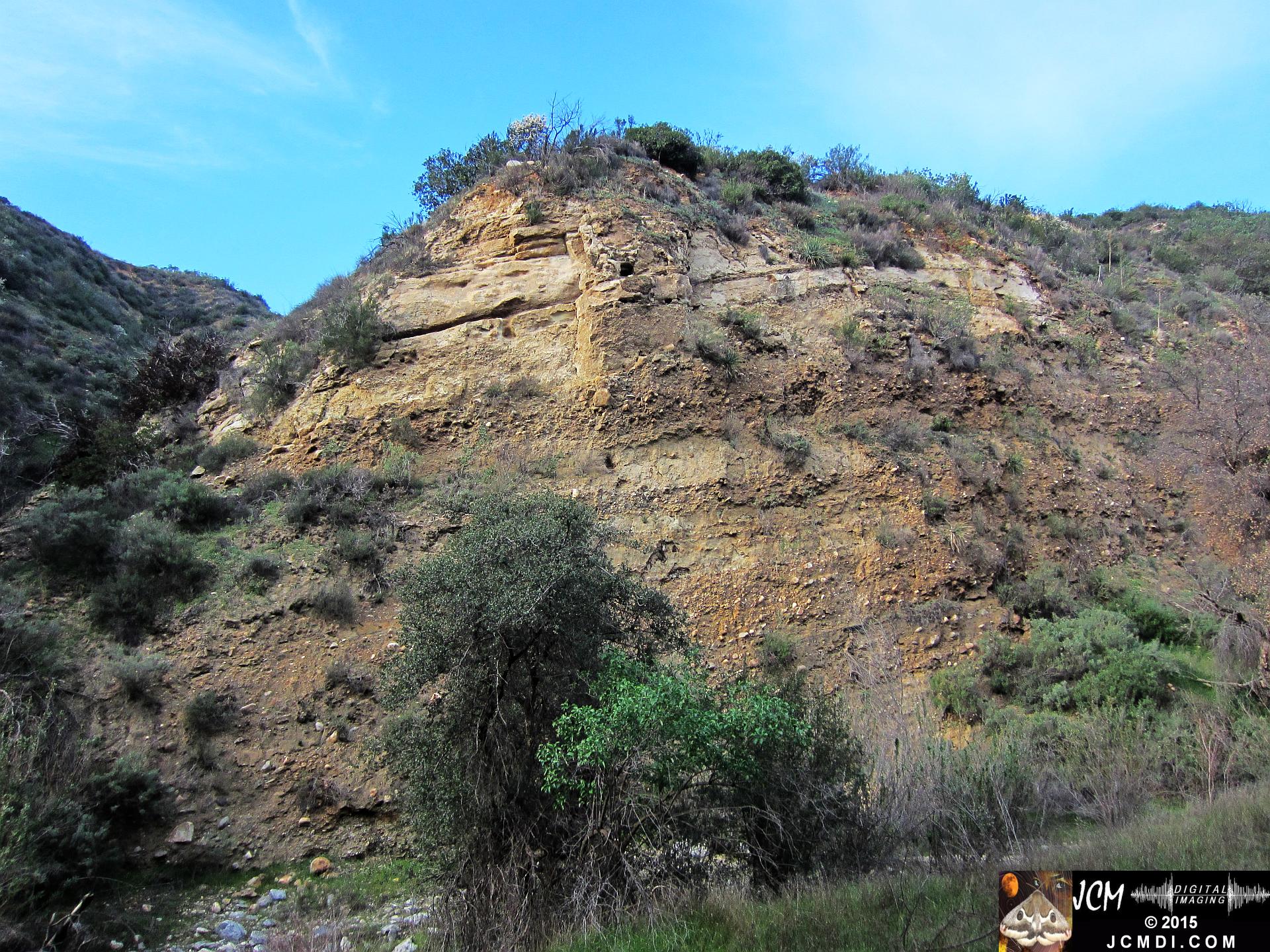 Whitney Canyon landscape small cave